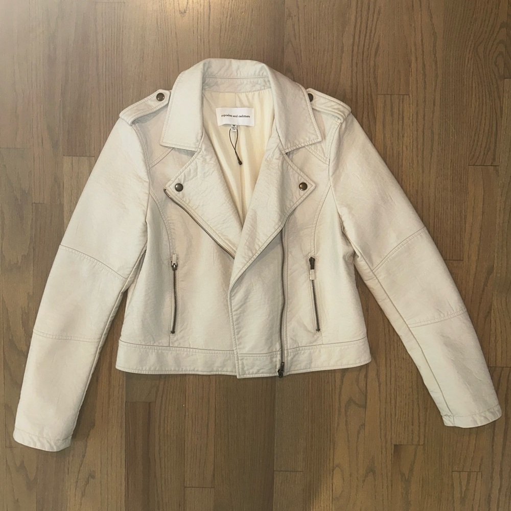 Cupcakes and Cashmere NWT Ines Moto Jacket - Picture 6 of 9